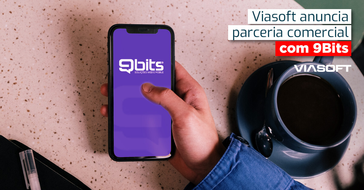 Viasoft anuncia parceria comercial com 9Bits